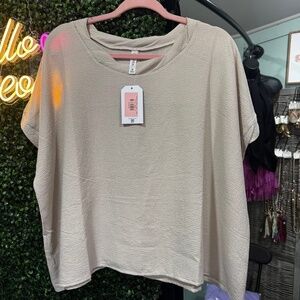 Zenana Airflow loose fit blouse